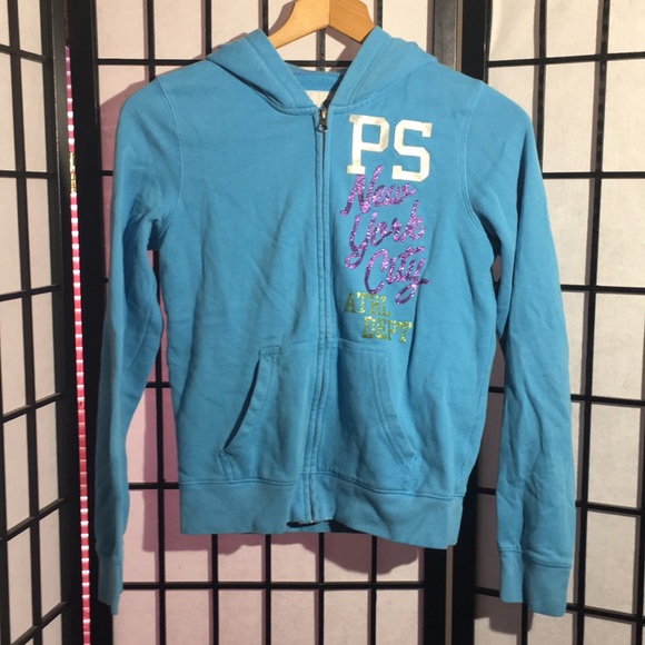 P.S. Full Zipper Hoodie ‘New York’ Size 14 - Picture 1 of 4